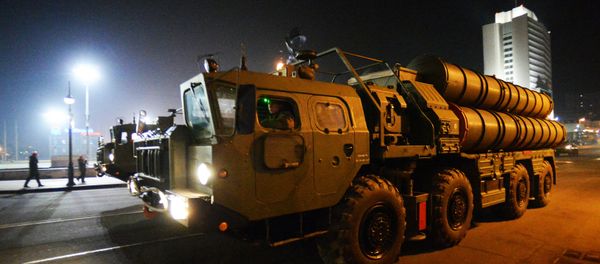An S-400 air defense missile system An S-400 air defense missile system - Sputnik International