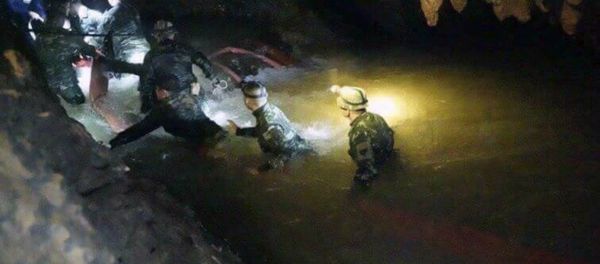 Thailand cave search - Sputnik International