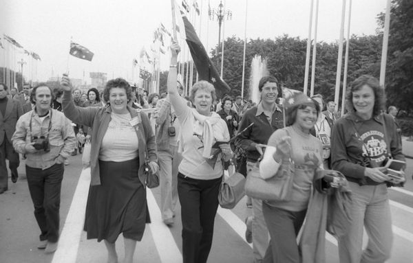 1980 Summer Olympics' guests parading in Moscow - Sputnik International