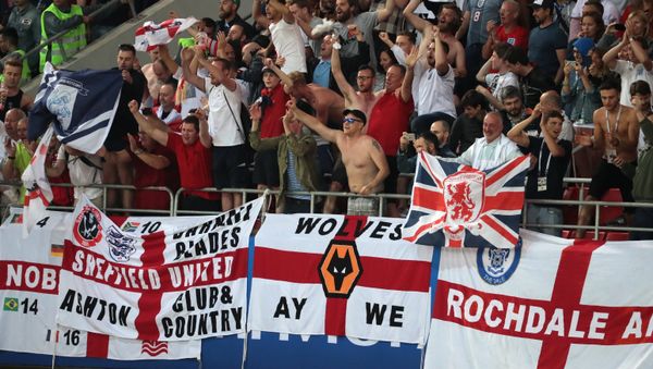 FIFA World Cup 2018, Round of 16, Colombia - England, July 3, Spartak Arena in Moscow - Sputnik International