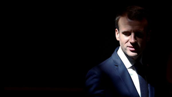 Emmanuel Macron, presidente de Francia - Sputnik International