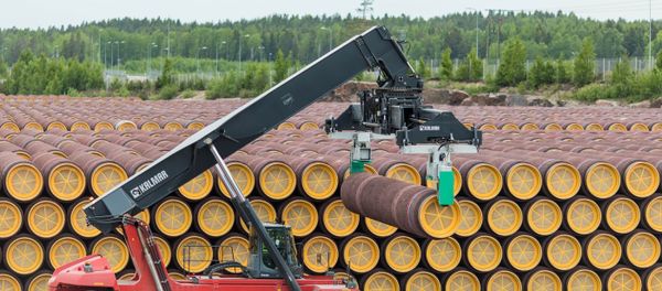 Storage of the concrete weight coated pipes Storage of the concrete weight coated pipes - Sputnik International