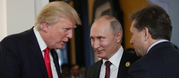 El presidente de EEUU, Donald Trump, y su homólogo ruso, Vladímir Putin El presidente de EEUU, Donald Trump, y su homólogo ruso, Vladímir Putin - Sputnik International
