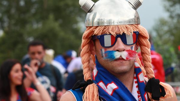 Fans before World Cup 2018 soccer match between the national teams of Uruguay and France Fans before World Cup 2018 soccer match between the national teams of Uruguay and France - Sputnik International