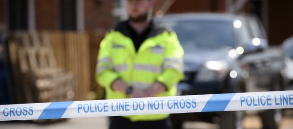 A police line outside the nerve agent victim Charlie Rowley in Amesbury, Wiltshire. - Sputnik International
