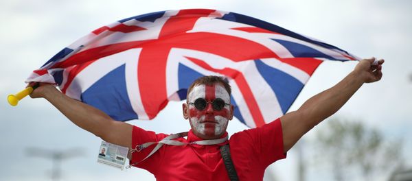A fan of the England team. - Sputnik International