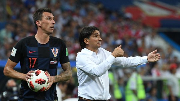 Croatian Head Coach Zlatko Dalic During the Word Cup Quarterfinal Game Against Russia. 2018 - Sputnik International