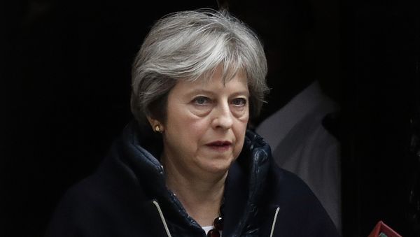 Theresa May, primera ministra del Reino Unido - Sputnik International