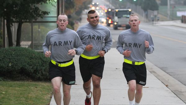 Running soldiers - Sputnik International