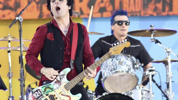 Billie Joe Armstrong of the band Green Day performs on ABC's Good Morning America 2017 Summer Concert Series at Rumsey Playfield/SummerStage in Central Park on Friday, May 19, 2017, in New York. Billie Joe Armstrong of the band Green Day performs on ABC's Good Morning America 2017 Summer Concert Series at Rumsey Playfield/SummerStage in Central Park on Friday, May 19, 2017, in New York. - Sputnik International
