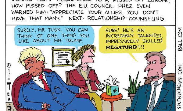 Donald to Donald, Trump to Tusk Donald to Donald, Trump to Tusk - Sputnik International