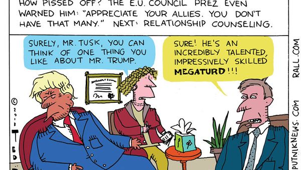 Donald to Donald, Trump to Tusk Donald to Donald, Trump to Tusk - Sputnik International