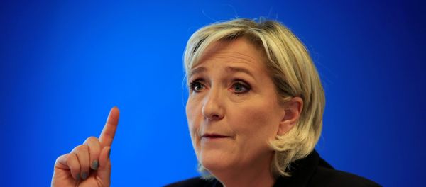 Marine Le Pen, National Rally (Rassemblement National) political party leader, attends a news conference at the party's headquarters in Nanterre near Paris, France, July 9, 2018 - Sputnik International