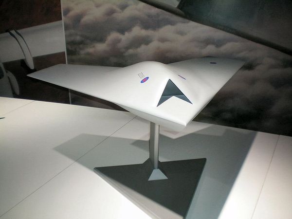 Model of BAE Taranis UAV, on which the Franco-British FCAS was to be based. Model of BAE Taranis UAV, on which the Franco-British FCAS was to be based. - Sputnik International
