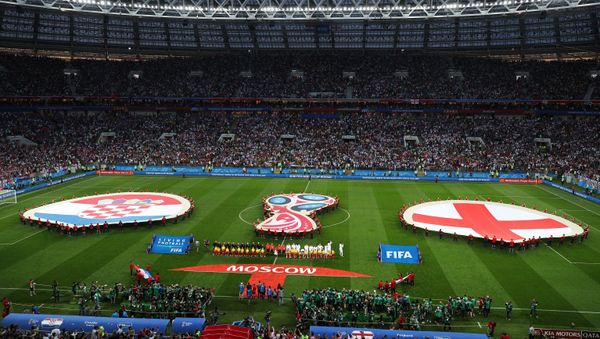 A football to decide whether of the two teams - Croatia or England, will make it to the finals is being held at the Luzhniki Stadium in Moscow. A football to decide whether of the two teams - Croatia or England, will make it to the finals is being held at the Luzhniki Stadium in Moscow. - Sputnik International