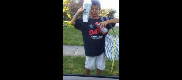 Police were called on 11-year-old Uriah Sharp as he was delivering newspapers. - Sputnik International