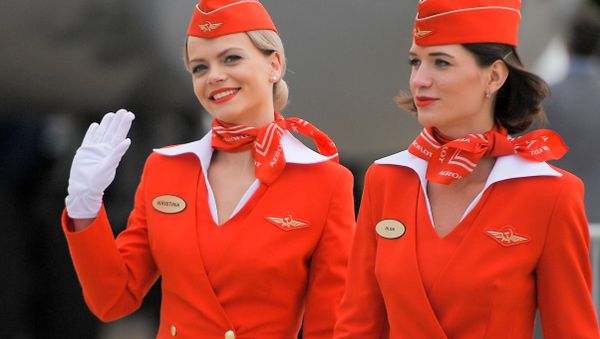 Flight attendants of Russia's Aeroflot - Sputnik International