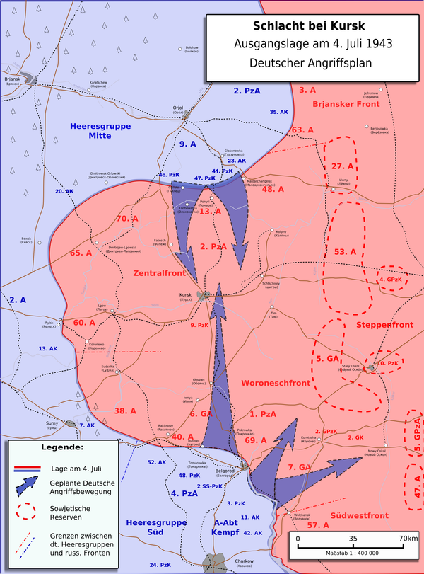 The Wehrmacht's plan to eliminate the Kursk salient. The Wehrmacht's plan to eliminate the Kursk salient. - Sputnik International