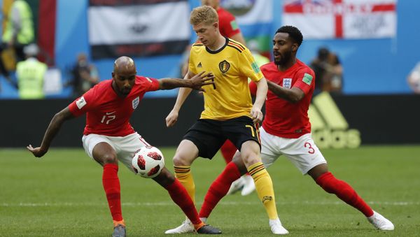 Soccer Football - World Cup - Third Place Play Off - Belgium v England - Saint Petersburg Stadium, Saint Petersburg, Russia - July 14, 2018 Soccer Football - World Cup - Third Place Play Off - Belgium v England - Saint Petersburg Stadium, Saint Petersburg, Russia - July 14, 2018 - Sputnik International