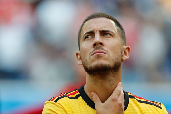 Soccer Football - World Cup - Third Place Play Off - Belgium v England - Saint Petersburg Stadium, Saint Petersburg, Russia - July 14, 2018 Belgium's Eden Hazard - Sputnik International