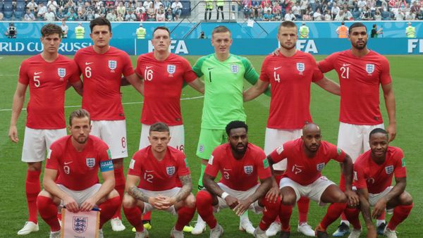 England ahead of the World Cup match against Belgium on July 14, 2018 England ahead of the World Cup match against Belgium on July 14, 2018 - Sputnik International