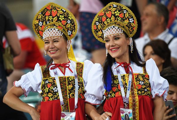 Most Beautiful Female Fans That Made World Cup Shine Even Brighter Most Beautiful Female Fans That Made World Cup Shine Even Brighter - Sputnik International
