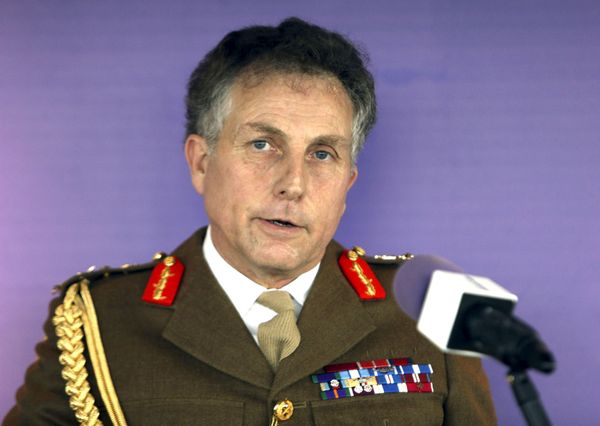 In this Jan. 10, 2017 file photo, British Army chief General Nick Carter makes a speech during the launch of the army's leadership doctrine at the BT Tower in central London In this Jan. 10, 2017 file photo, British Army chief General Nick Carter makes a speech during the launch of the army's leadership doctrine at the BT Tower in central London - Sputnik International