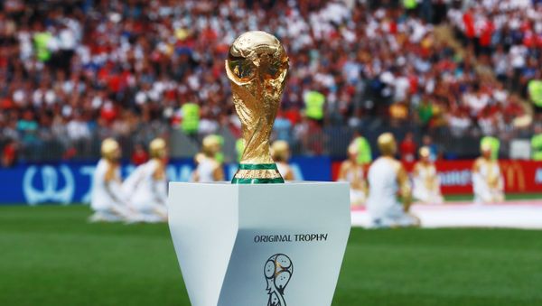 World Cup Trophy before the start of the final match of the FIFA World Cup between the national teams of Croatia and France World Cup Trophy before the start of the final match of the FIFA World Cup between the national teams of Croatia and France - Sputnik International
