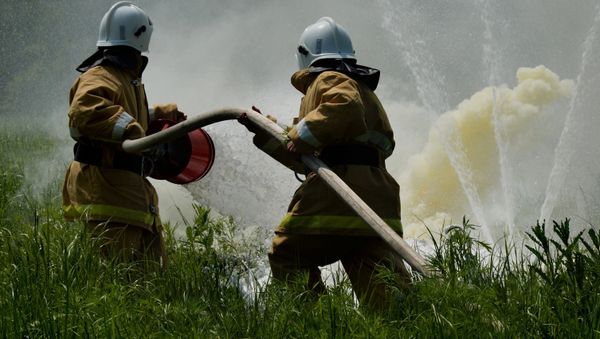 Firefighters. File photo Firefighters. File photo - Sputnik International