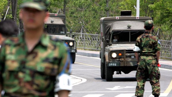 South Korean military ambulances (File) - Sputnik International