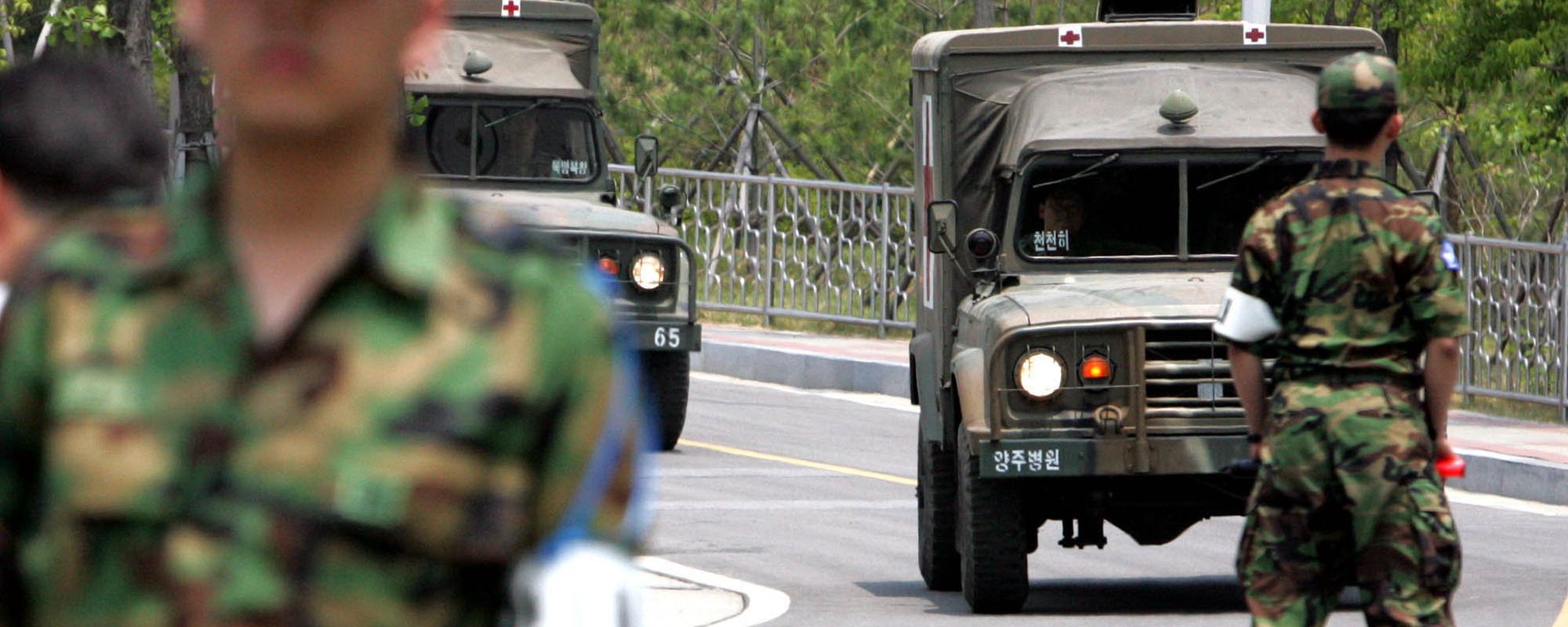 South Korean military ambulances (File) South Korean military ambulances (File) - Sputnik International, 1920, 27.12.2022