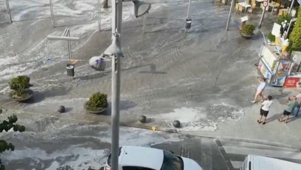 TSUNAMI - Mallorca - Spain - 2018 - Sputnik International