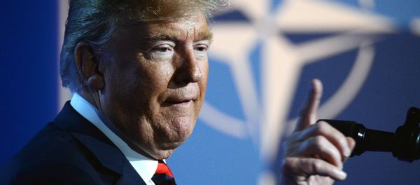 US President Donald Trump at the NATO summit of heads of state and government, Brussels US President Donald Trump at the NATO summit of heads of state and government, Brussels - Sputnik International