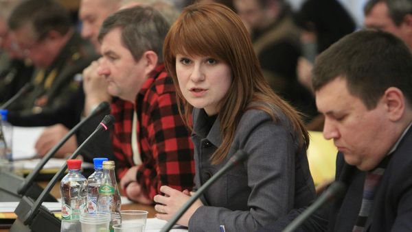 Russian activist Mariia Butina was arrested Sunday, July 15 by the FBI on charges of being an unregistered agent. Russian activist Mariia Butina was arrested Sunday, July 15 by the FBI on charges of being an unregistered agent. - Sputnik International