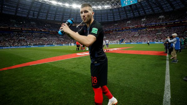 Soccer Football - World Cup - Semi Final - Croatia v England - Luzhniki Stadium, Moscow, Russia - July 11, 2018 Croatia's Ante Rebic before the match - Sputnik International