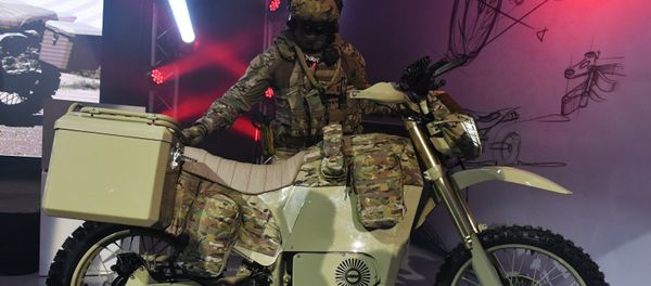 Kalashnikov Concern presents new motor vehicle during the Army 2017 International Military-Technical Forum Kalashnikov Concern presents new motor vehicle during the Army 2017 International Military-Technical Forum - Sputnik International