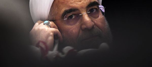 Iran's President Hassan Rouhani listens to a question during a press conference in New York on September 20, 2017, on the sideline of the 72nd Session of the United Nations General assembly Iran's President Hassan Rouhani listens to a question during a press conference in New York on September 20, 2017, on the sideline of the 72nd Session of the United Nations General assembly - Sputnik International