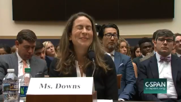 YouTube’s global head of public policy and government relations Juniper Downs grimaces during questioning from Rep. Louis Gohmert (R-TX). YouTube’s global head of public policy and government relations Juniper Downs grimaces during questioning from Rep. Louis Gohmert (R-TX). - Sputnik International