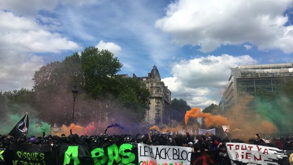 Manif du 1er mai à Paris - Sputnik International