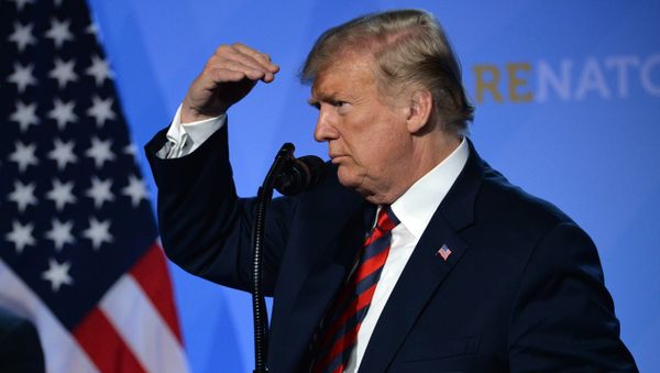 Donald Trump, presidente de EEUU - Sputnik International