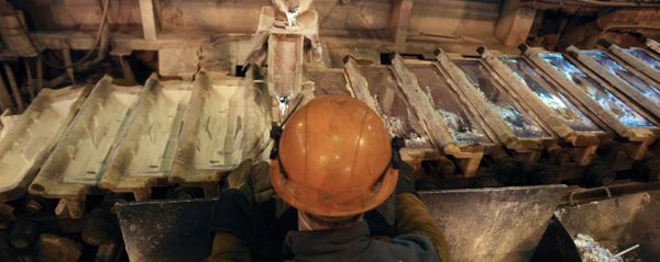 Aluminum giant Rusal, Sayanogorsk, Russia Aluminum giant Rusal, Sayanogorsk, Russia - Sputnik International