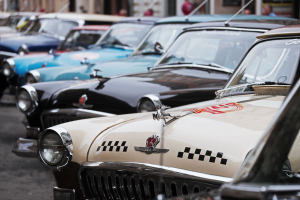 From USSR With Love: Vintage Cars on Display in Moscow - Sputnik International