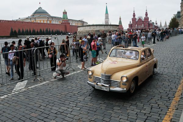 From USSR With Love: Vintage Cars on Display in Moscow - Sputnik International
