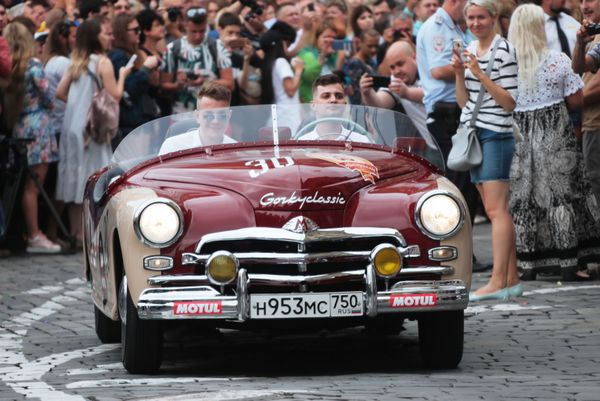 From USSR With Love: Vintage Cars on Display in Moscow - Sputnik International