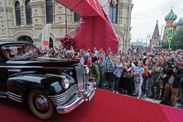 From USSR With Love: Vintage Cars on Display in Moscow - Sputnik International