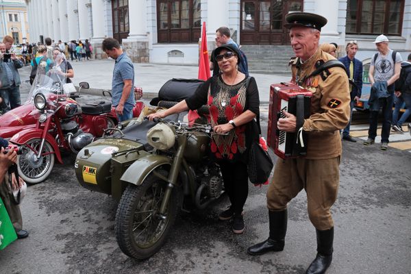 From USSR With Love: Vintage Cars on Display in Moscow - Sputnik International