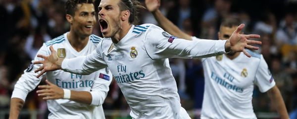 Real Madrid's player Gareth Bale, center, celebrates a goal (File) - Sputnik International