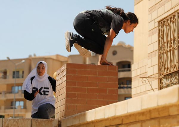 Run, Girl, Run! Parkour Ladies of Egypt - Sputnik International