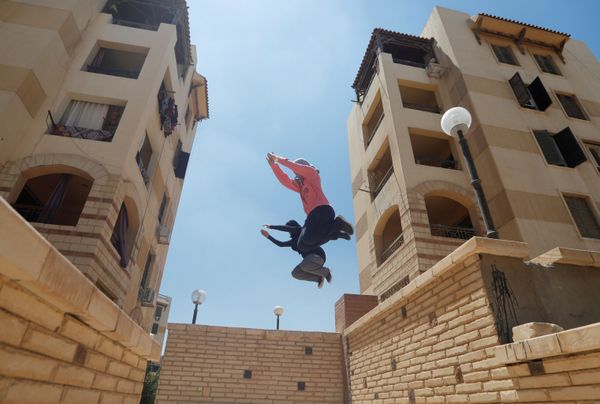Run, Girl, Run! Parkour Ladies of Egypt - Sputnik International