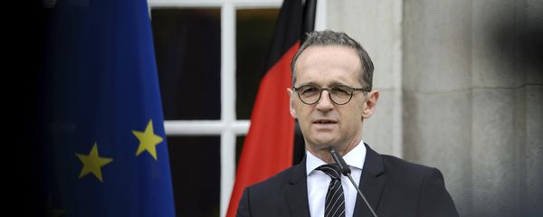 German Foreing Minister Heiko Maas addresses the media during a joint press conference with his counterpart from Hungary, Peter Szijjarto, as part of a meeting in Berlin, Germany, Tuesday, June 5, 2018 German Foreing Minister Heiko Maas addresses the media during a joint press conference with his counterpart from Hungary, Peter Szijjarto, as part of a meeting in Berlin, Germany, Tuesday, June 5, 2018 - Sputnik International